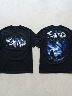 Staind Break The Cycle Tour Black T-Shirt S-4XL